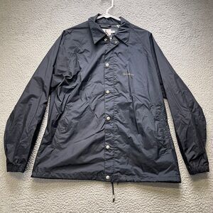Calvin Klein Jacket Womens Medium Navy Blue Windbreaker